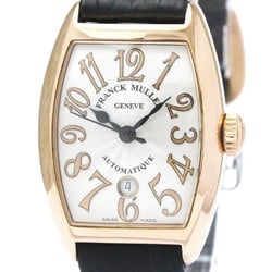 FRANCK MULLER Cintree Curvex 18K Pink Gold Watch 1750 SC AT DT FO REL BF564360