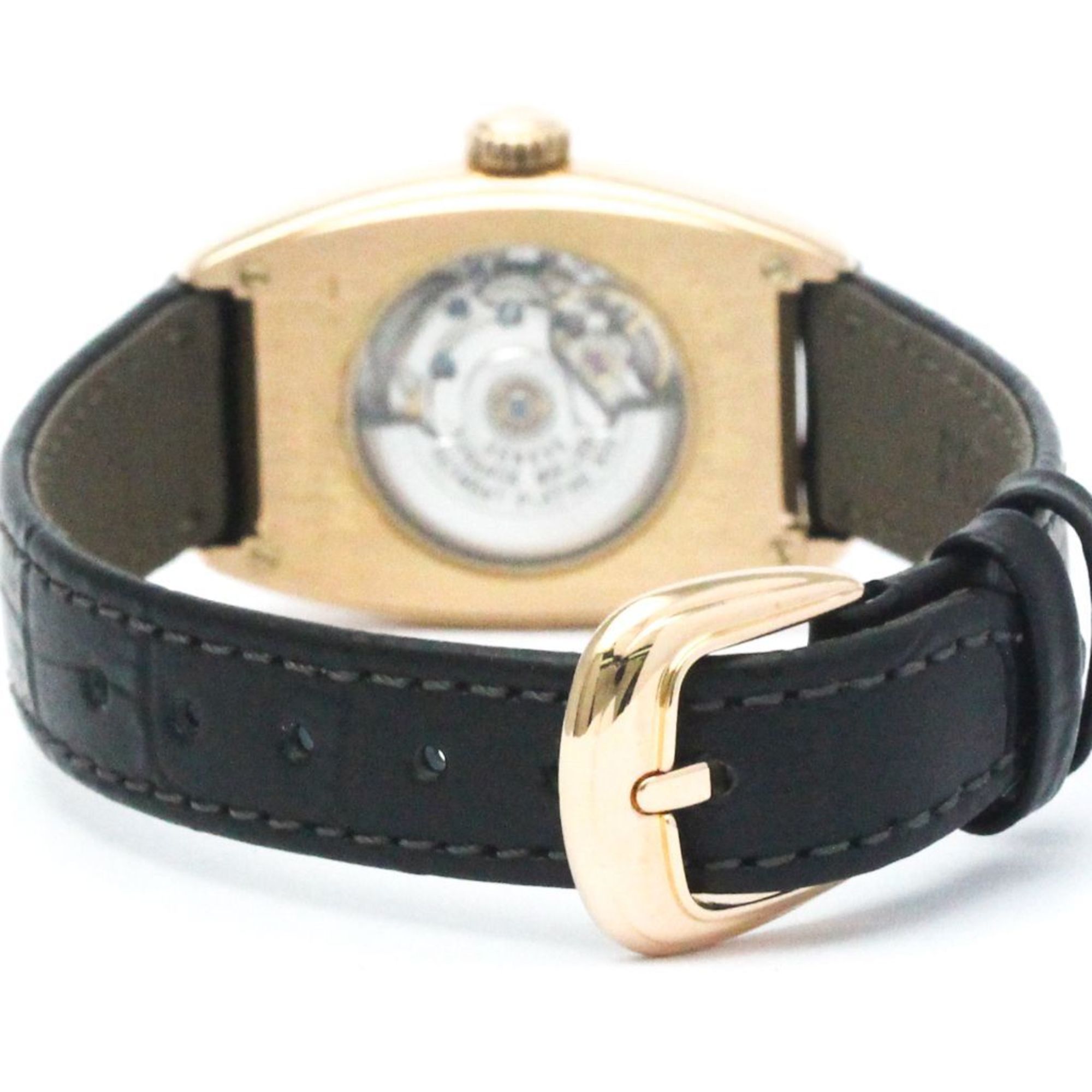 FRANCK MULLER Cintree Curvex 18K Pink Gold Watch 1750 SC AT DT FO REL BF564360