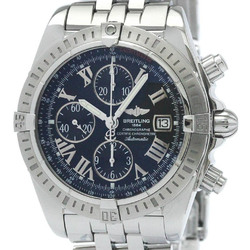 Polished BREITLING Chronomat Evolution Steel Automatic Watch A13356 BF570029