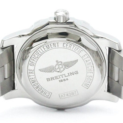 Polished BREITLING Colt 44 Stainless Steel Quartz Mens Watch A74387 BF569978