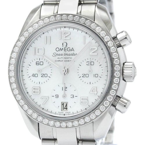 OMEGA Speedmaster Chronograph Diamond MOP Watch 324.15.38.40.05.001 BF569938
