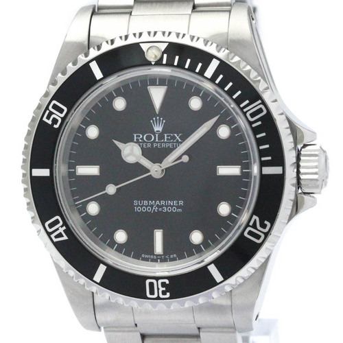 ROLEX Submarina 14060 T Serial Stainless Steel Automatic Mens Watch BF568473