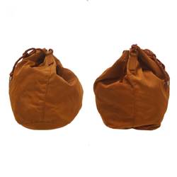 PRADA shoulder bag nylon light brown