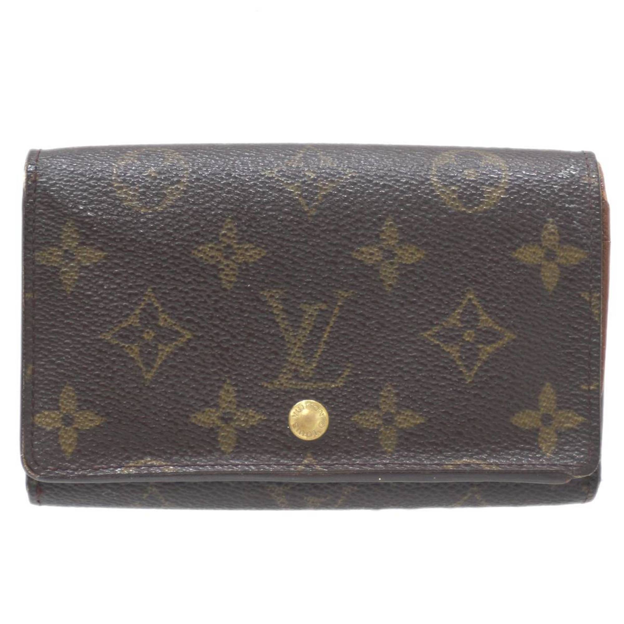 LOUIS VUITTON Portomonevier Tresor Bifold Wallet Monogram M61730 RA0092