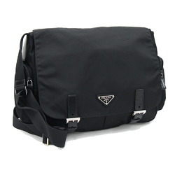 \Prada Shoulder Bag BT0503 Black Nylon Leather Crossbody Men's Women's PRADA