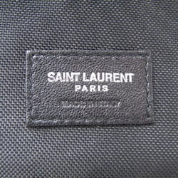 Saint Laurent Buffalo Black Nylon Bandana Trifold Wallet 556417 Men,Women Nylon,Polyester Wallet (tri-fold) Black,Multi-color