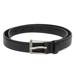 Saint Laurent 479388 Women's Leather Standard Belt Black 70