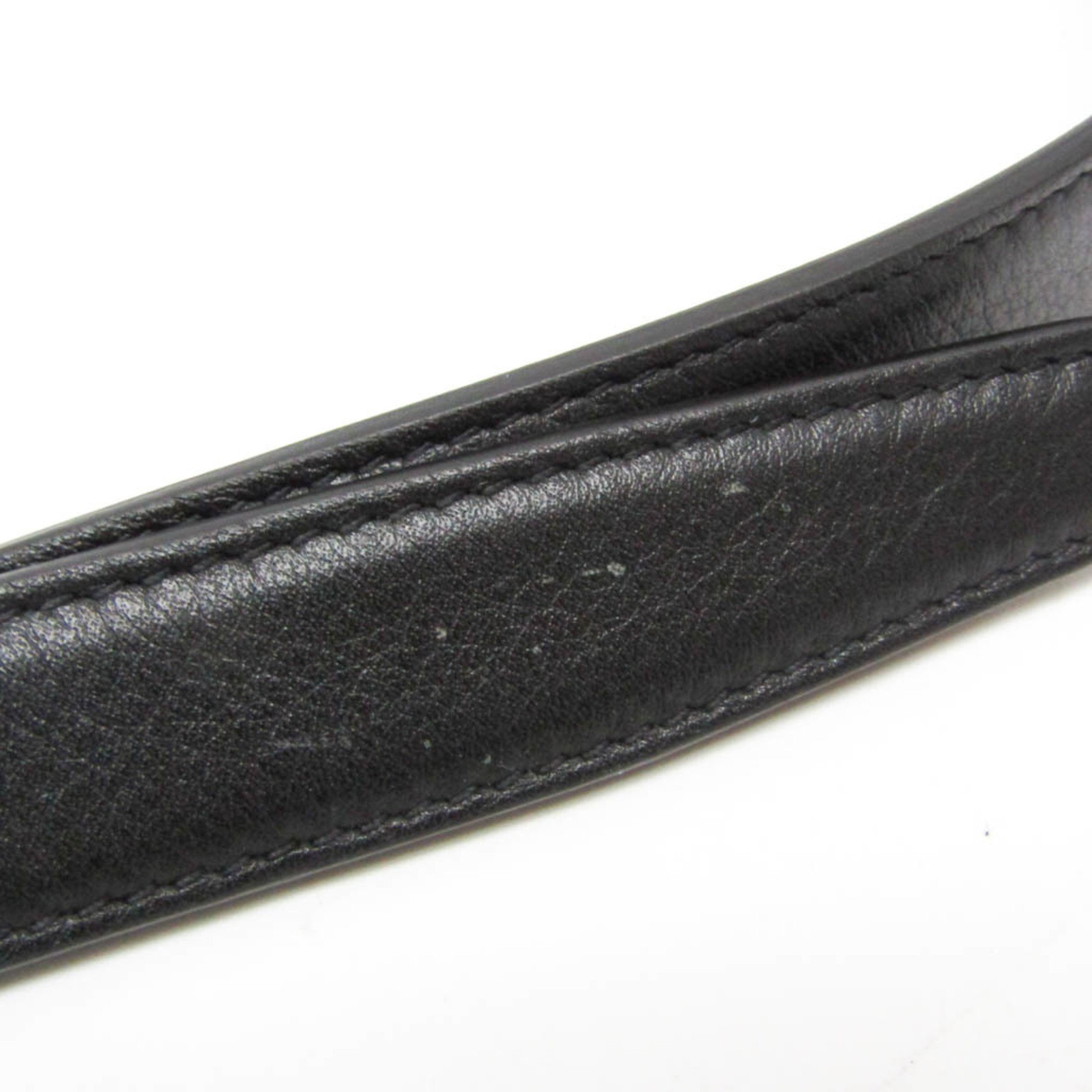 Saint Laurent 479388 Women's Leather Standard Belt Black 70