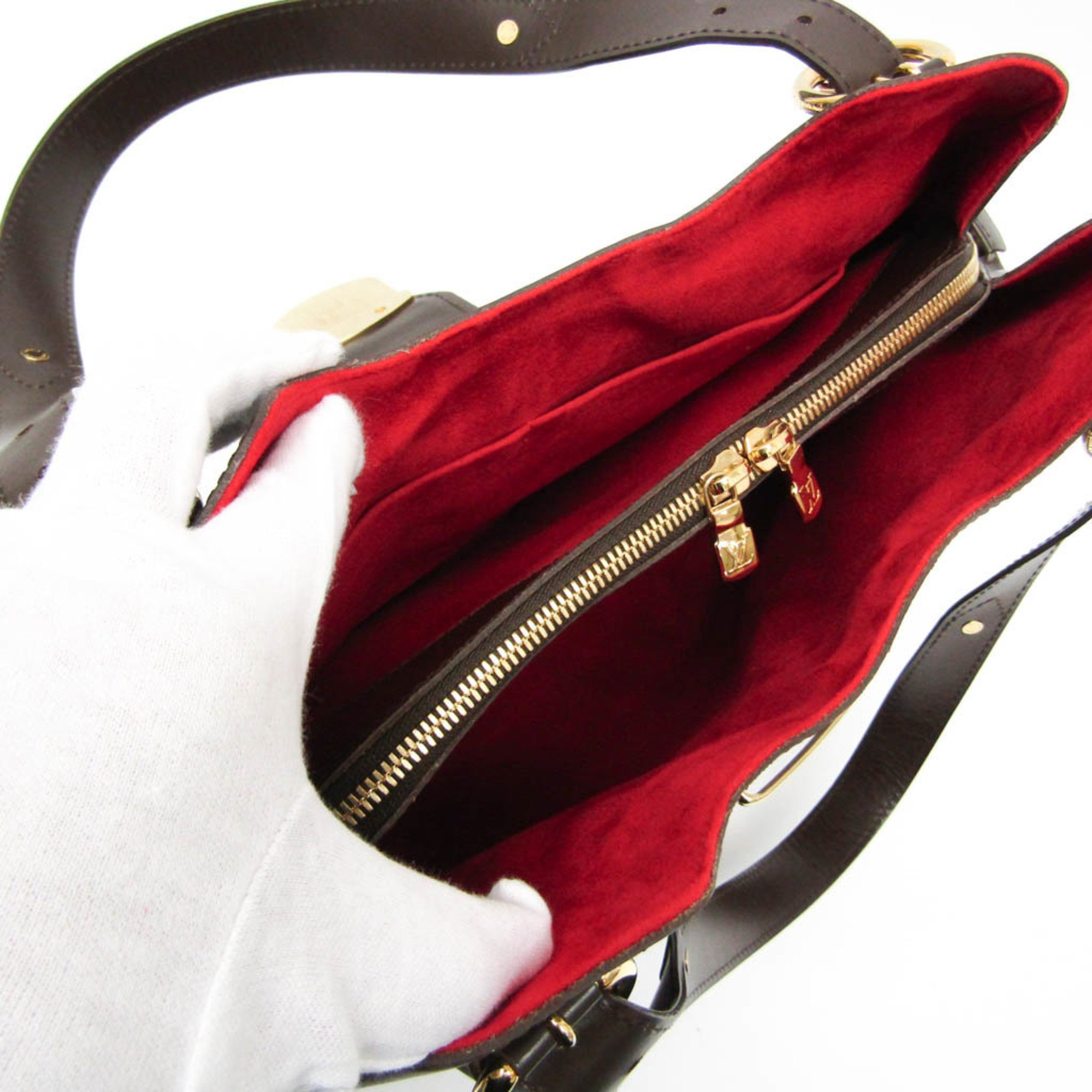 Louis Vuitton Damier Sistina GM N41540 Women's Shoulder Bag Ebene