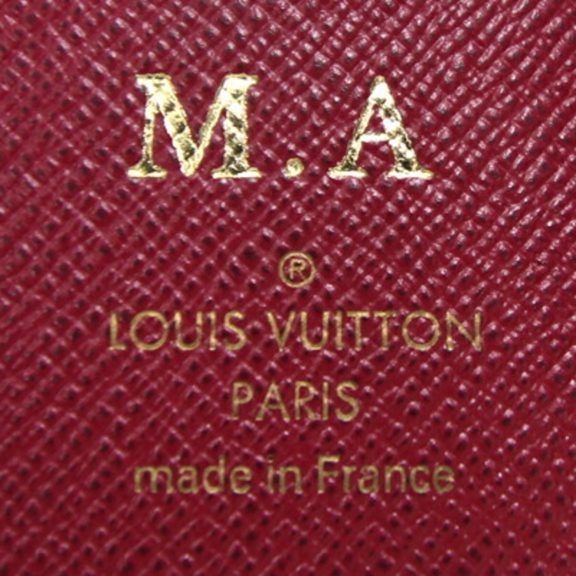 Louis Vuitton Trifold Wallet Monogram Portefeuille Zoe M62932 Fuchsia Small Ladies Bicolor LOUIS VUITTON