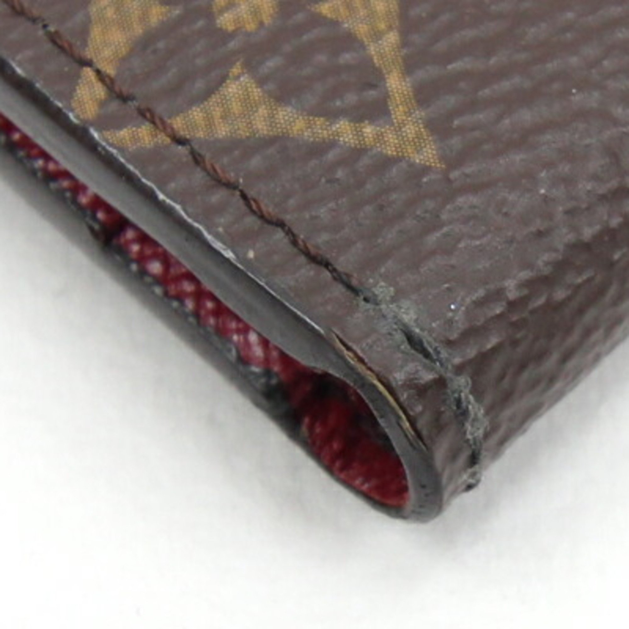 Louis Vuitton Trifold Wallet Monogram Portefeuille Zoe M62932 Fuchsia Small Ladies Bicolor LOUIS VUITTON