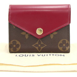 Louis Vuitton Trifold Wallet Monogram Portefeuille Zoe M62932 Fuchsia Small Ladies Bicolor LOUIS VUITTON