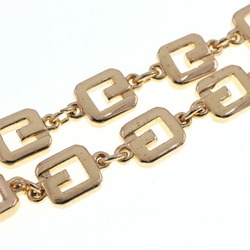 Givenchy Necklace Gold Metal Long Pendant GIVENCHY