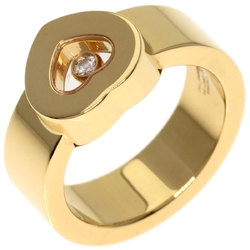 Chopard Happy Diamond Ring K18 Yellow Gold Women's
