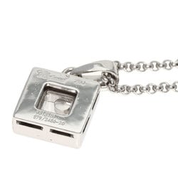 Chopard Happy Diamond S79 2486-20 Necklace K18 White Gold Women's