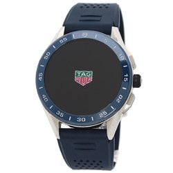 TAG Heuer SBG8A Connected Smart Watch Wristwatch Stainless Steel Rubber Men's HEUER