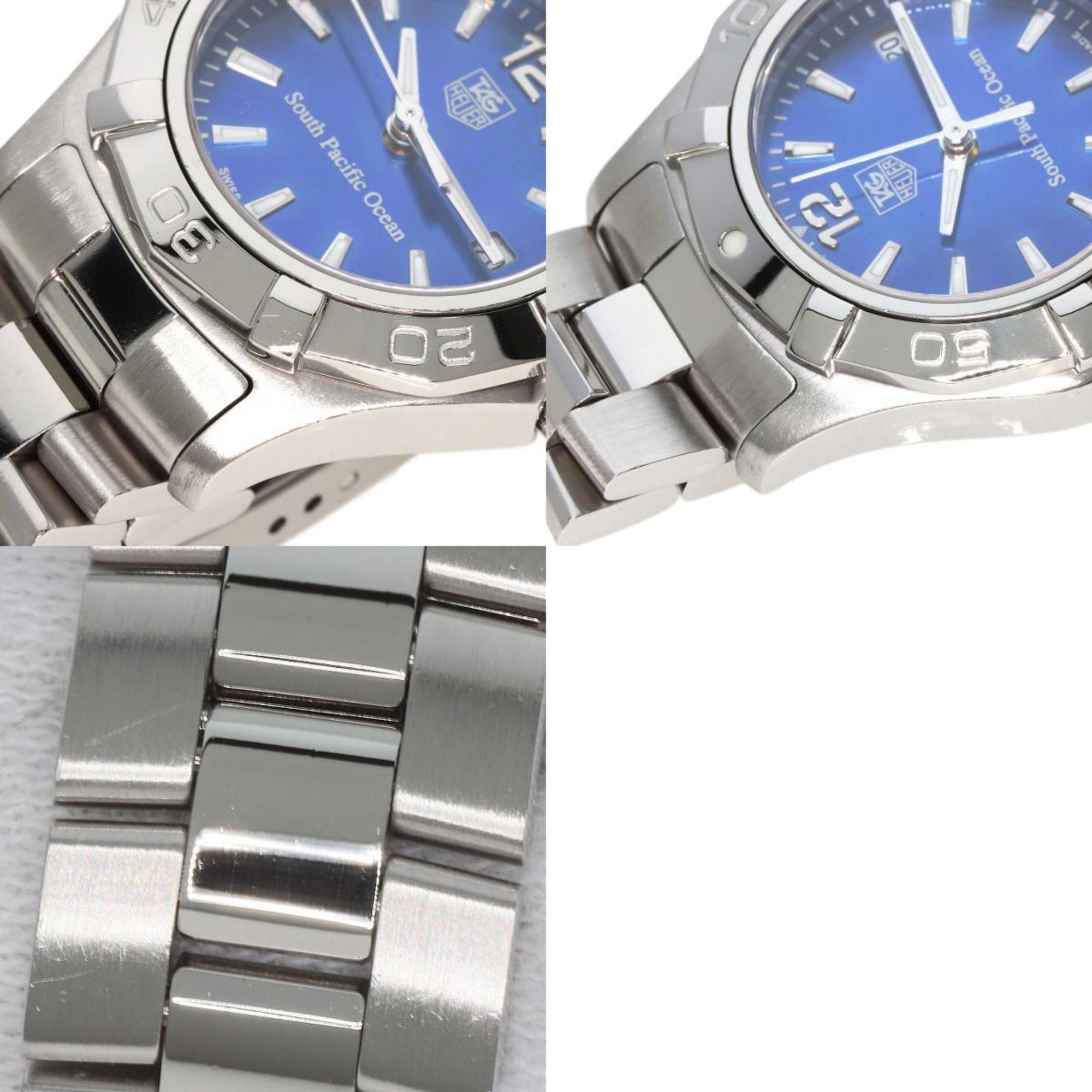 TAG Heuer WAF141P Aquaracer 200 Limited Watch Stainless Steel SS Ladies HEUER
