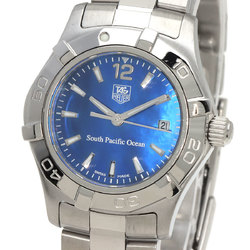 TAG Heuer WAF141P Aquaracer 200 Limited Watch Stainless Steel SS Ladies HEUER