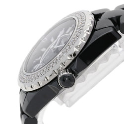 CHANEL H0949 J12 33mm Bezel Diamond Watch Ceramic Ladies