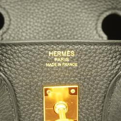 Hermes handbag Birkin 25 B stamp Togo black ladies