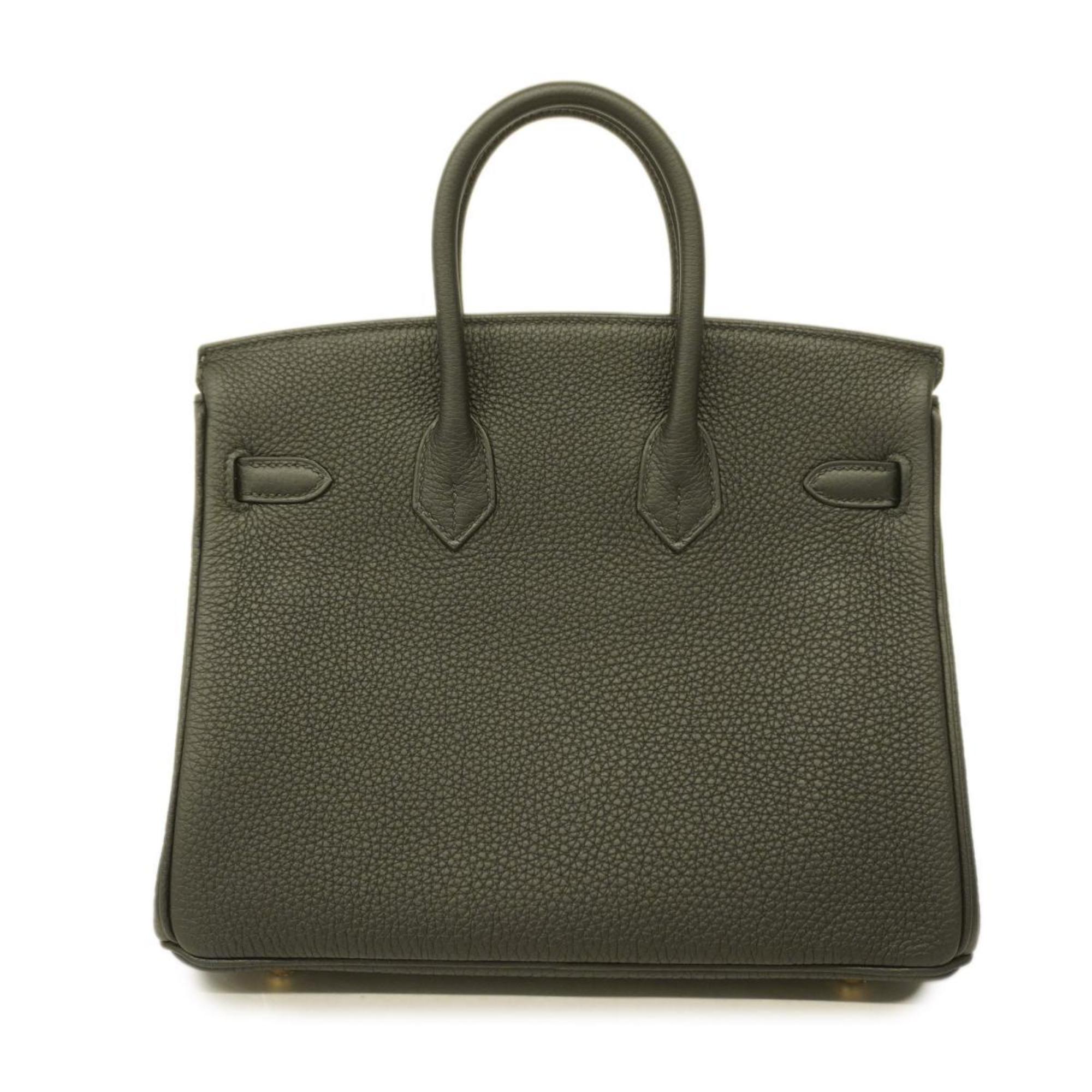 Hermes handbag Birkin 25 B stamp Togo black ladies