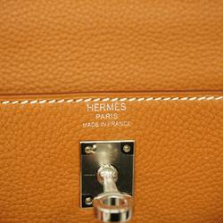 Hermes handbag Kelly 25 B stamp Togo gold ladies