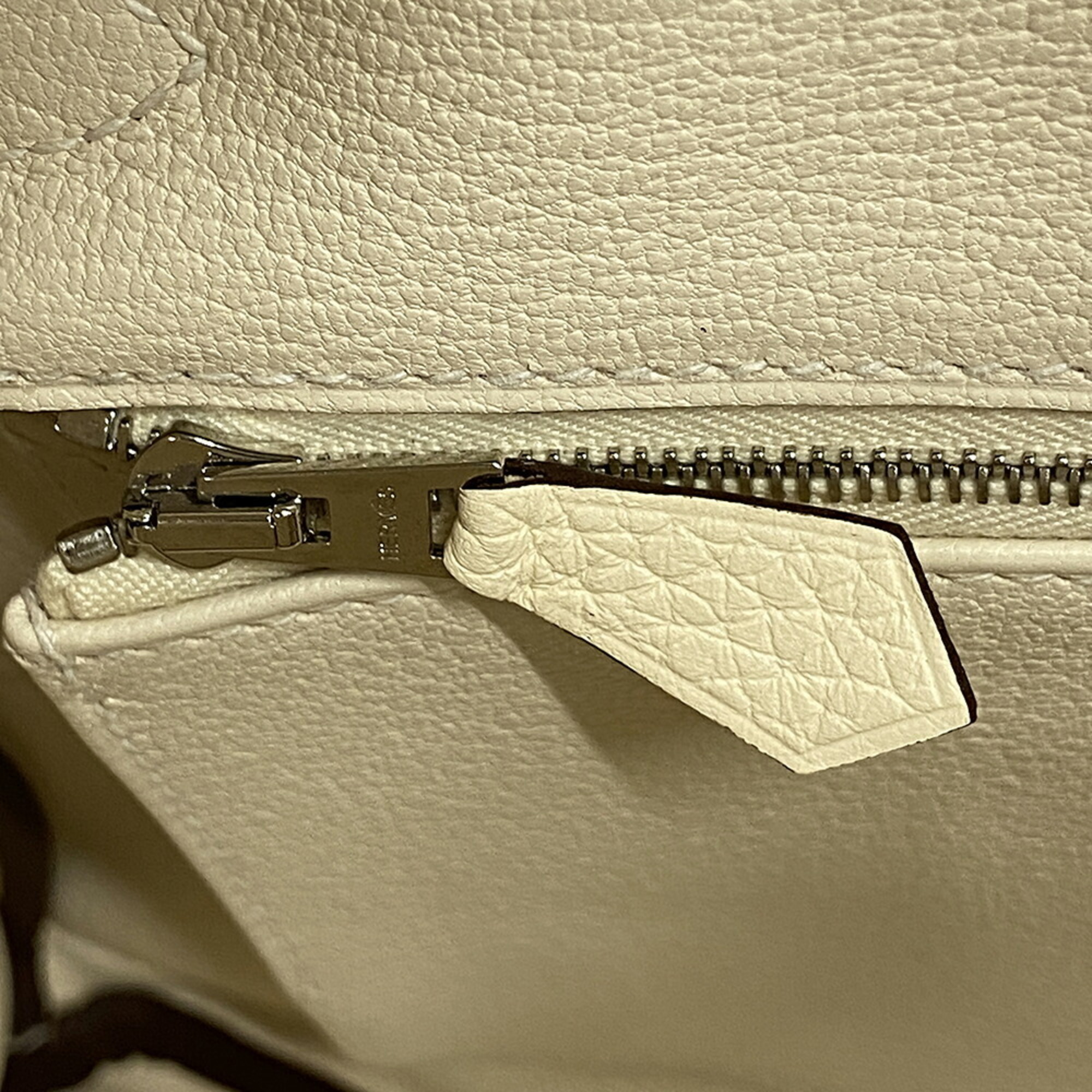 Hermes Handbag Birkin 30 Z Engraved Taurillon Clemence Nata Ladies