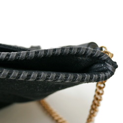 Stella McCartney Shoulder Bag Polyester Black Ladies Chain BRB00003630010510