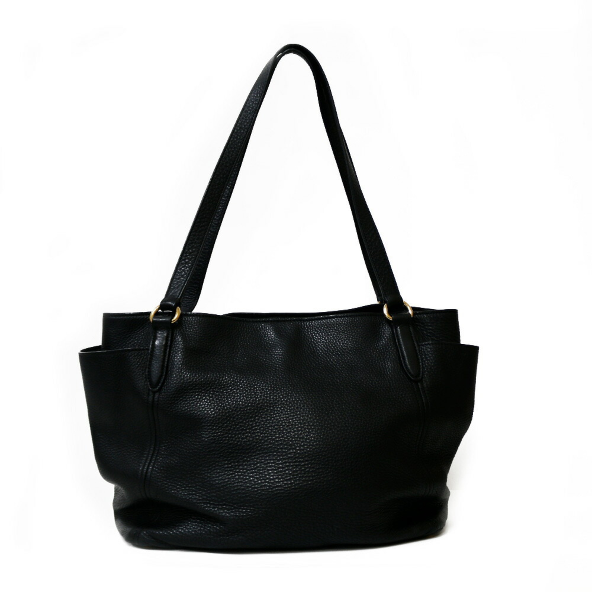 Prada shoulder bag leather black ladies PRADA BRB01000000001397