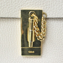 Chloé Chloe Shoulder Bag Leather Beige Ladies Chain BRB01000000002558