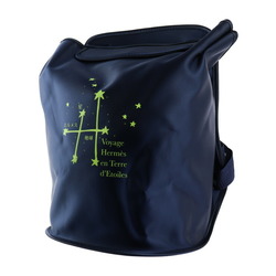HERMES Sherpa Journey Through the Stars Exhibition 2000 Rucksack/Daypack Nylon Navy Backpack Limited Edition