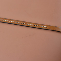 LOEWE IKEBANA Shoulder Bag A858I01X01 Calf Leather x Canvas Brown Natural Crossbody Ribbon