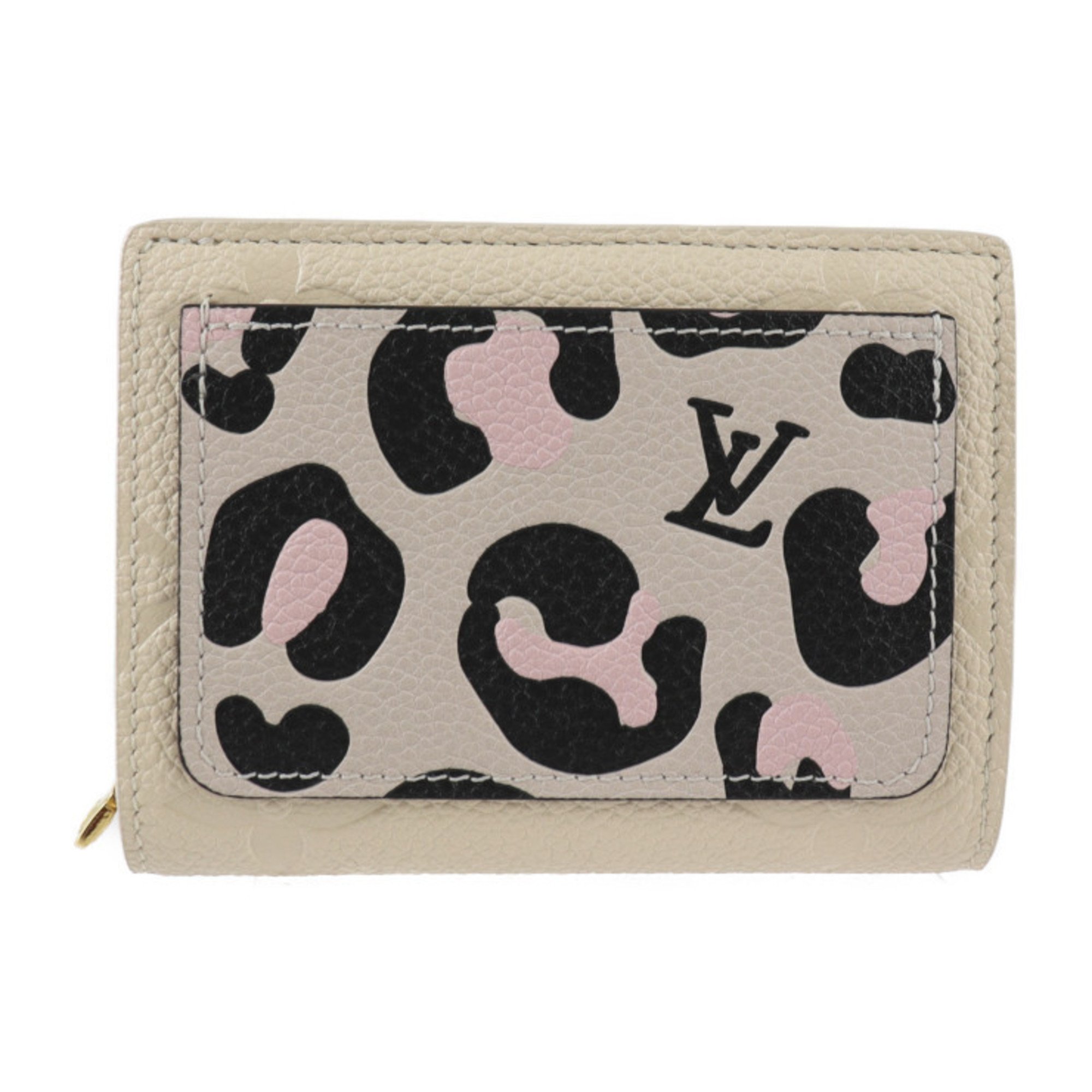 LOUIS VUITTON Portefeuille Wild at Heart Bifold Wallet M80754 Monogram Empreinte Crème Multicolor Vuitton