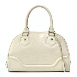 Louis Vuitton Bowling Montaigne PM Epi Handbag Leather M5932J White Women's LOUIS VUITTON BRB01000000002746