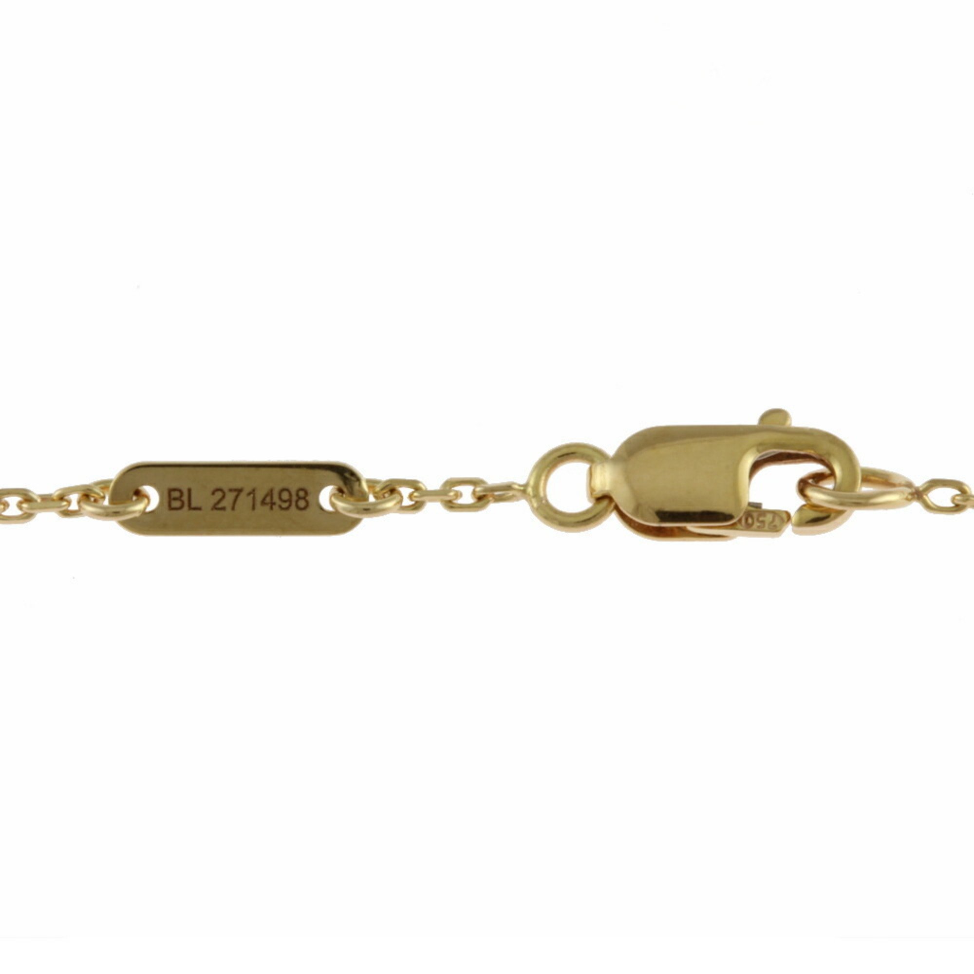 Van Cleef & Arpels Sweet Alhambra Bracelet 18K Carnelian Women's BRJ10000000118267