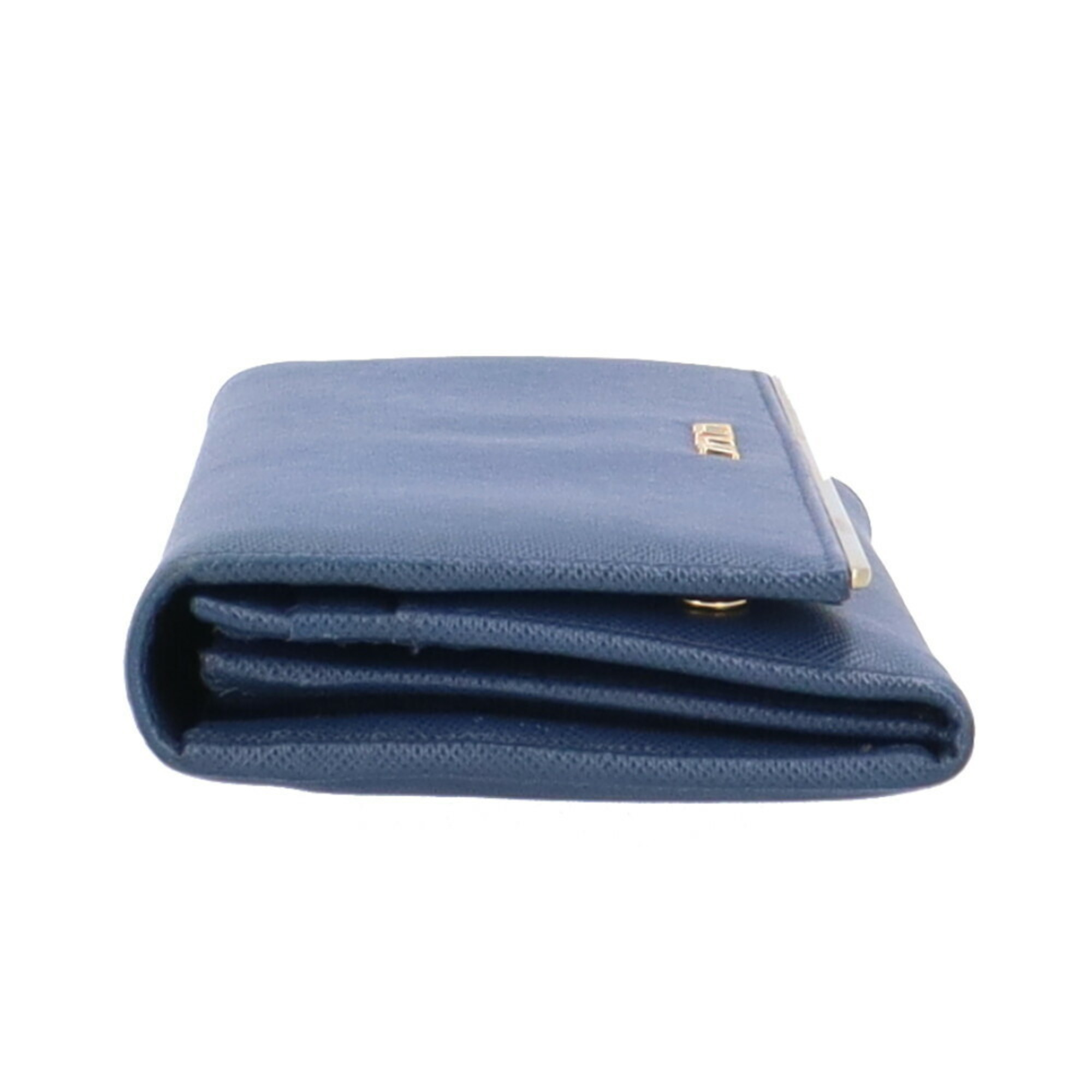 Prada Saffiano Long Wallet Leather 1M1132 Women's PRADA BRB10000000120767