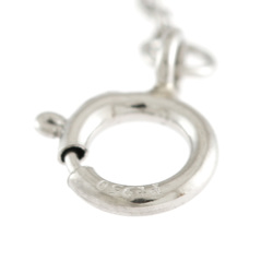 Tiffany Open Circle Diamond Necklace Pt950 Platinum Women's TIFFANY&Co. BRJ09000000046607
