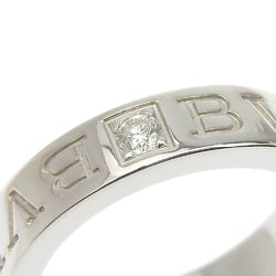 Bulgari BVLGARI Ring Diamond 1P K18 White Gold x Approx. 5.4g Women's I220823078