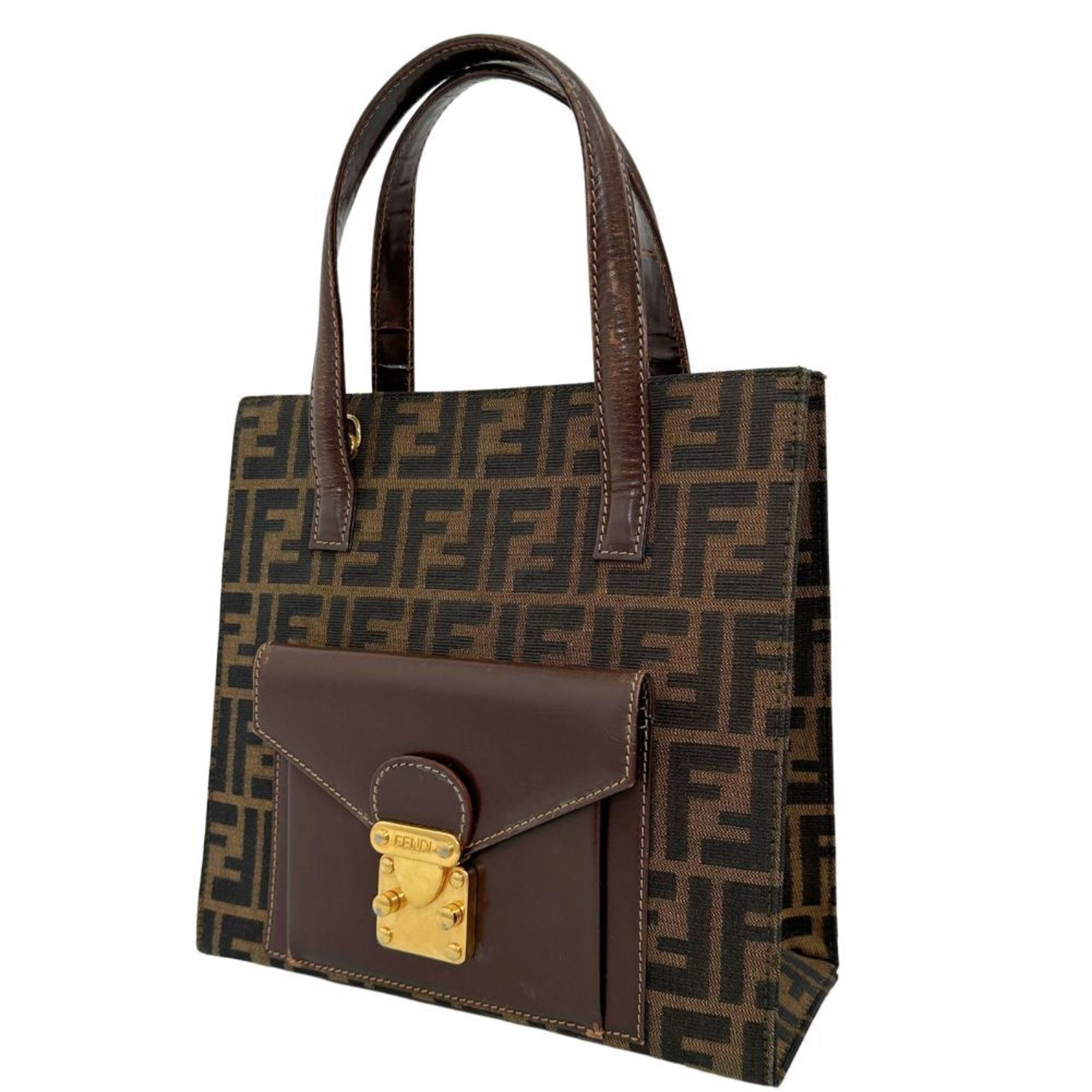 FENDI Handbag Canvas A5 Type Ladies I111624190