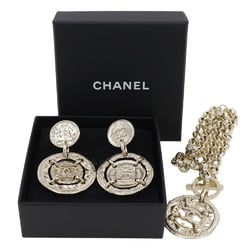 CHANEL Earring 2-piece set Necklace Gold plated 2016 16B Approx. 85.0g Women's I120124050