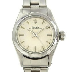 Rolex Lady Date Watch No. 7 6517 Stainless Steel Automatic Winding Silver Dial Ladies I220823041
