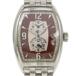 FRANCK MULLER Havana Watch Master Banker 7880MB Stainless Steel Silver Automatic Winding Multi-Hand Analog Display Brown Dial Men's I210123041