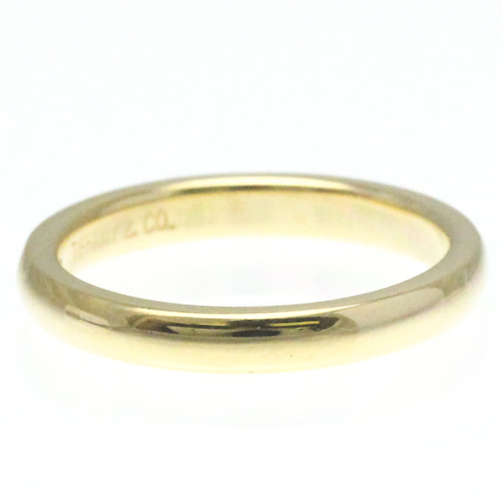 Tiffany Stacking Band Ring Elsa Peretti Yellow Gold (18K) Diamond Band Ring Carat/0.02 Gold