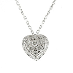 Cartier Necklace 18K Diamond Ladies CARTIER Heart BRJ10000000120980