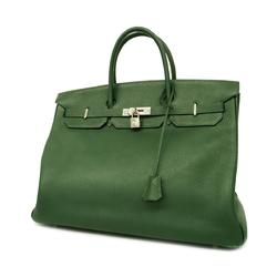 Hermes handbag Birkin 40 □D stamp Togo Green Ladies