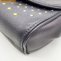 Louis Vuitton Shoulder Bag Saint-Germain BB Monogram Empreinte Gray Purple Leather LOUIS VUITTON IT99RJ63X69C