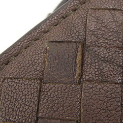 Bottega Veneta Clutch Bag Intrecciato 426885 Brown Greige Green Leather Second Multi Case Men's BOTTEGA VENETA