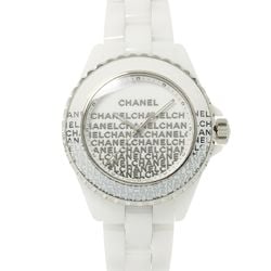 CHANEL J12 33mm H7419 Ladies Watch White Dial Ceramic Quartz