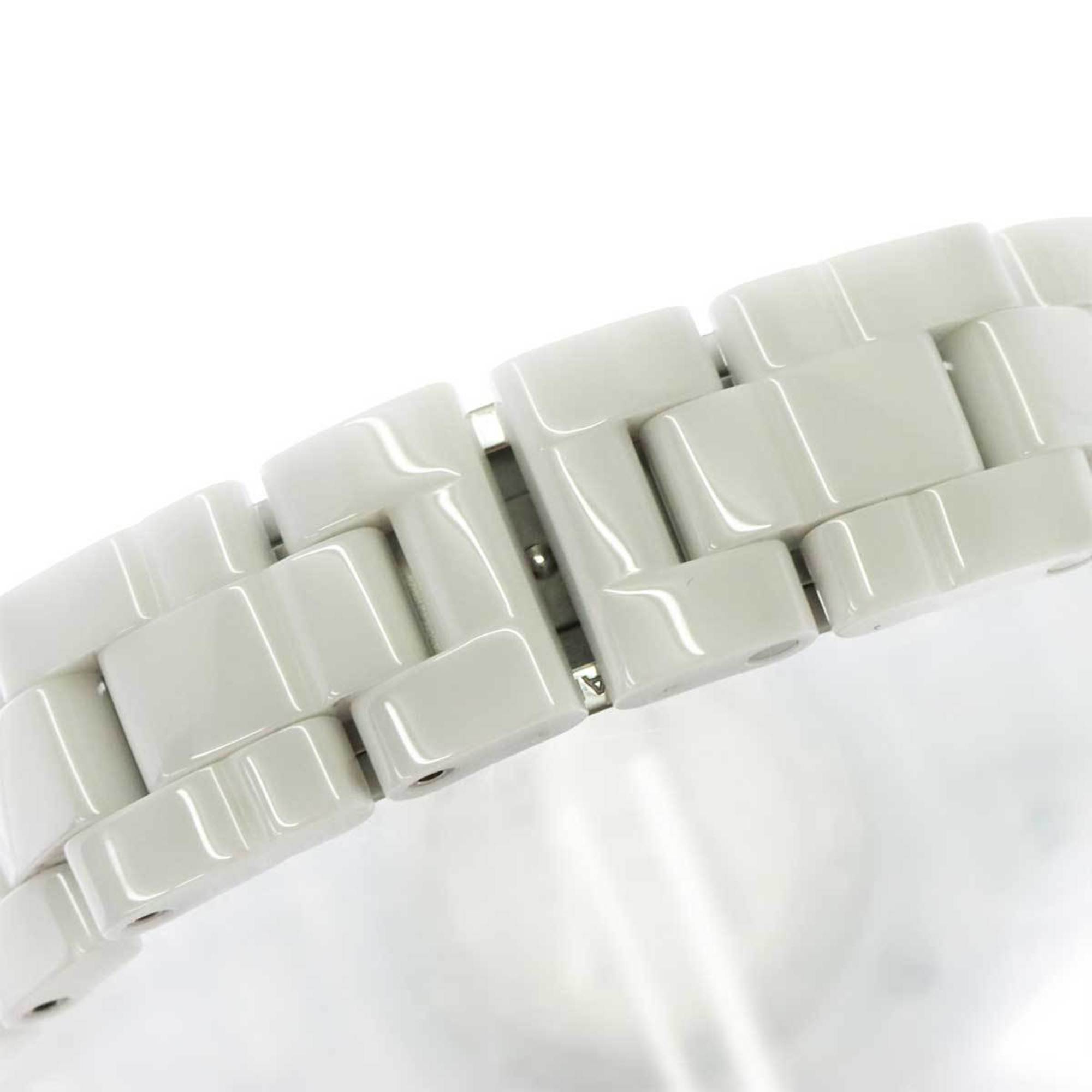 CHANEL J12 33mm H7419 Ladies Watch White Dial Ceramic Quartz