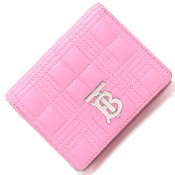 Burberry Trifold Wallet 8049282-B1020 Pink Leather Women's BURBERRY